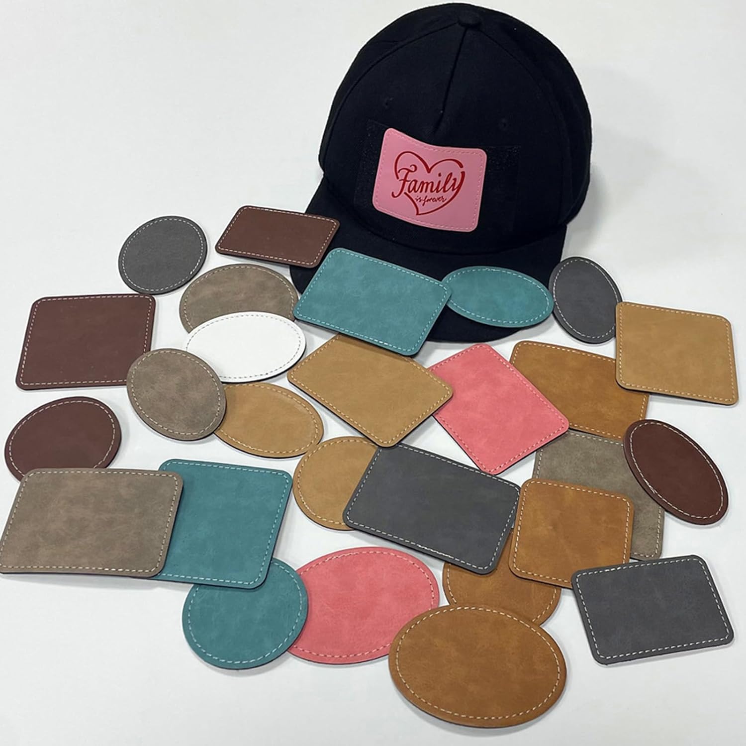 Hat Sublimation Blank - Sublimation Blanks Leatherette Hat Patches Iron-on
