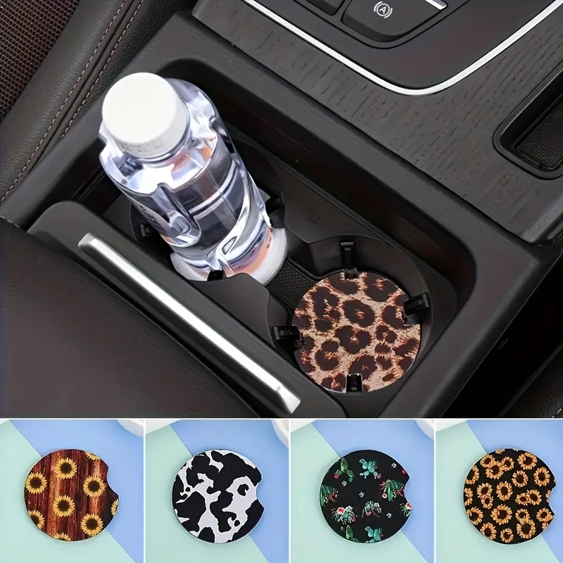 20pcs Sublimated Blank Car Coa - Coaster Sublimation Blank recension och pris