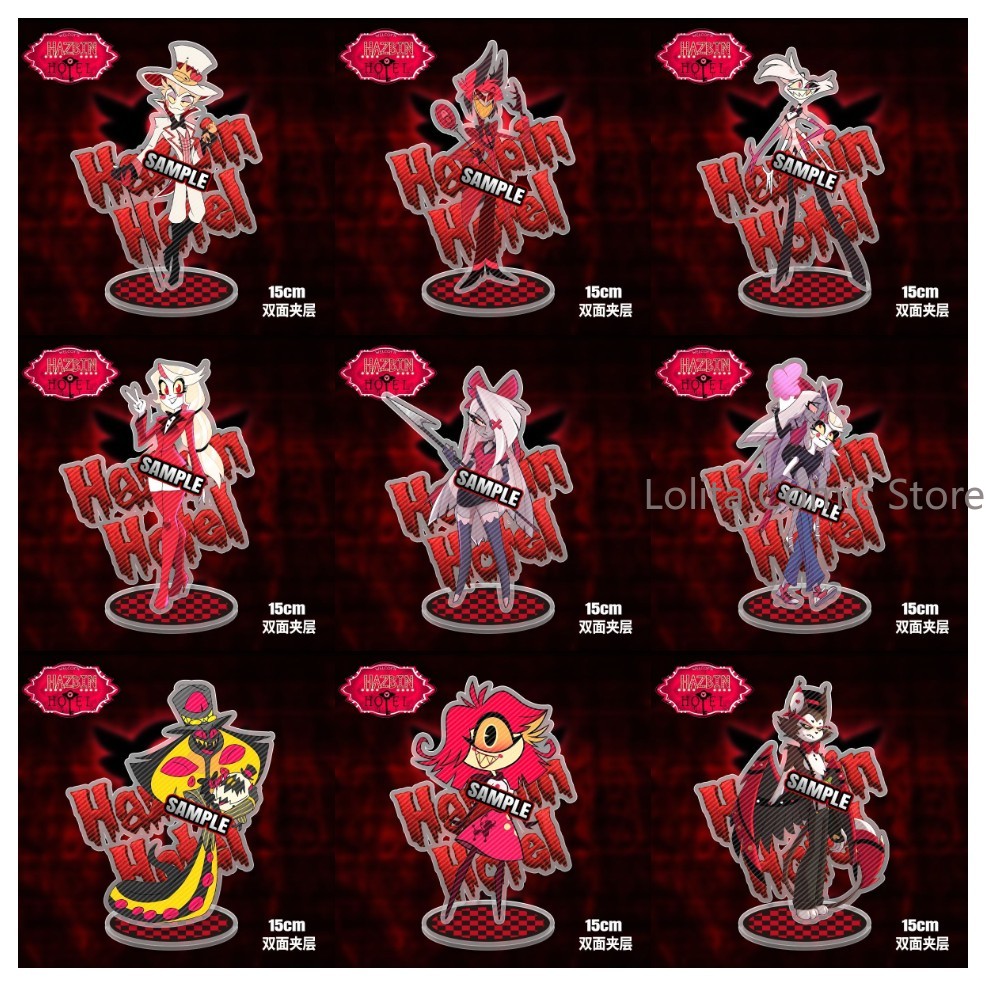 Anime Hazbin Hotel Husk Pentio - Photo Acrylic Block recension och pris