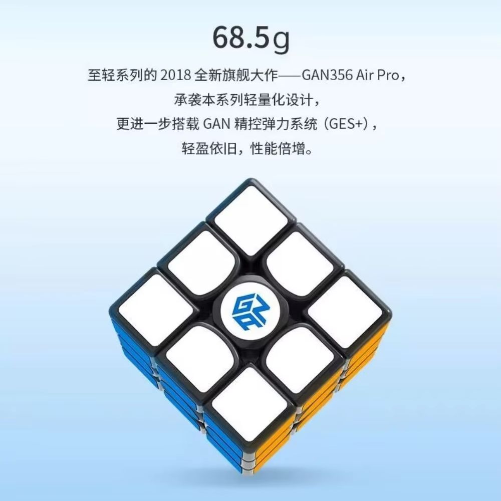 2018 Gan356 Air Pro Black Whit - Puzzle Blank White recension och pris