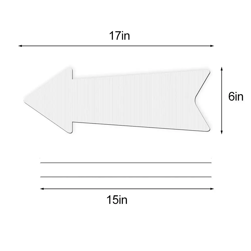 Waterproof DIY Blank Yard Sign - Yard Sign Blank recension och pris
