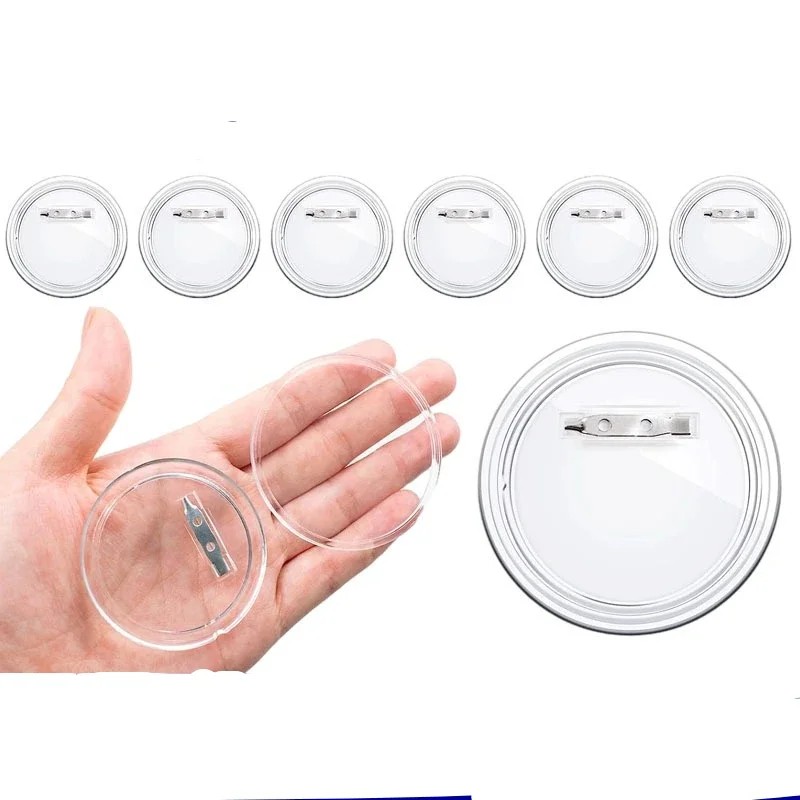 30pcs acrylic blank badge pin  - Button Badge Blank recension och pris