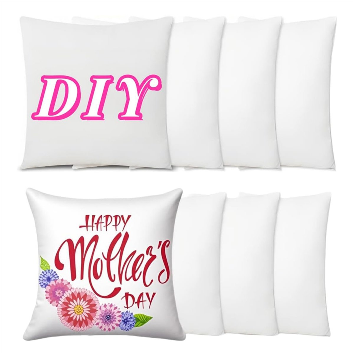 N14R Top 8pcs Sublimation Blan - Pillow Cover Sublimation recension och pris