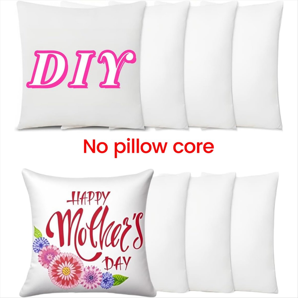 N14R Top 8pcs Sublimation Blan - Pillow Cover Sublimation recension och pris