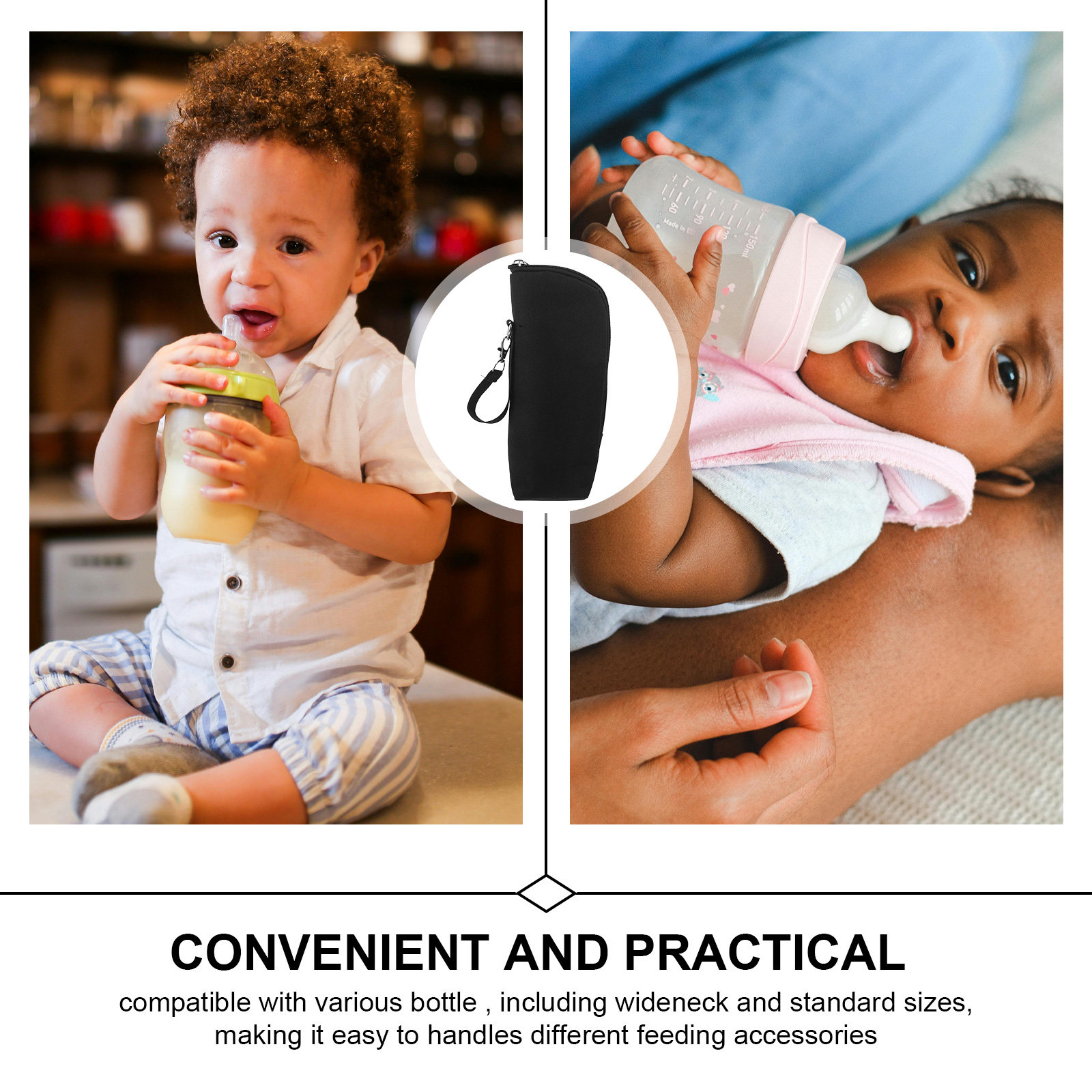 Portable Insulated Baby Bottle - Tote Bag Sublimation recension och pris