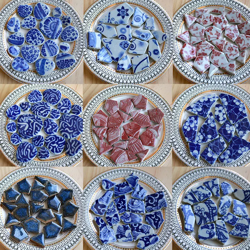 100g Oval Ceramic Mosaic Tiles - Ceramic Tile Blank recension och pris