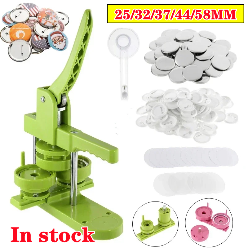 Badge Pin Button Maker Machine - Button Badge Blank recension och pris