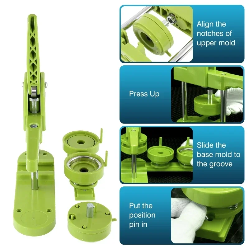 Badge Pin Button Maker Machine - Button Badge Blank recension och pris