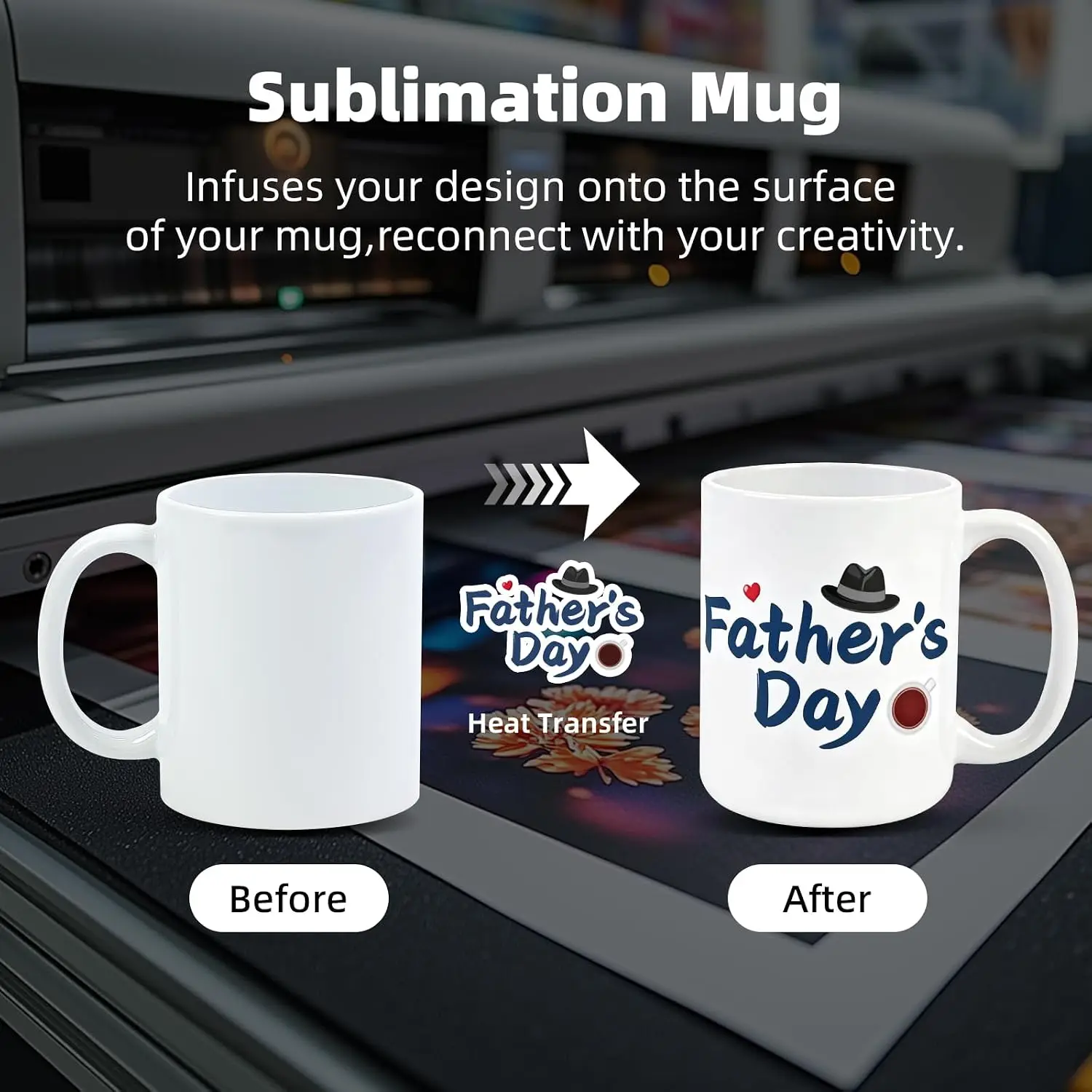 Sublimation Mugs 11 oz, Sublim - Sublimation Mug White recension och pris