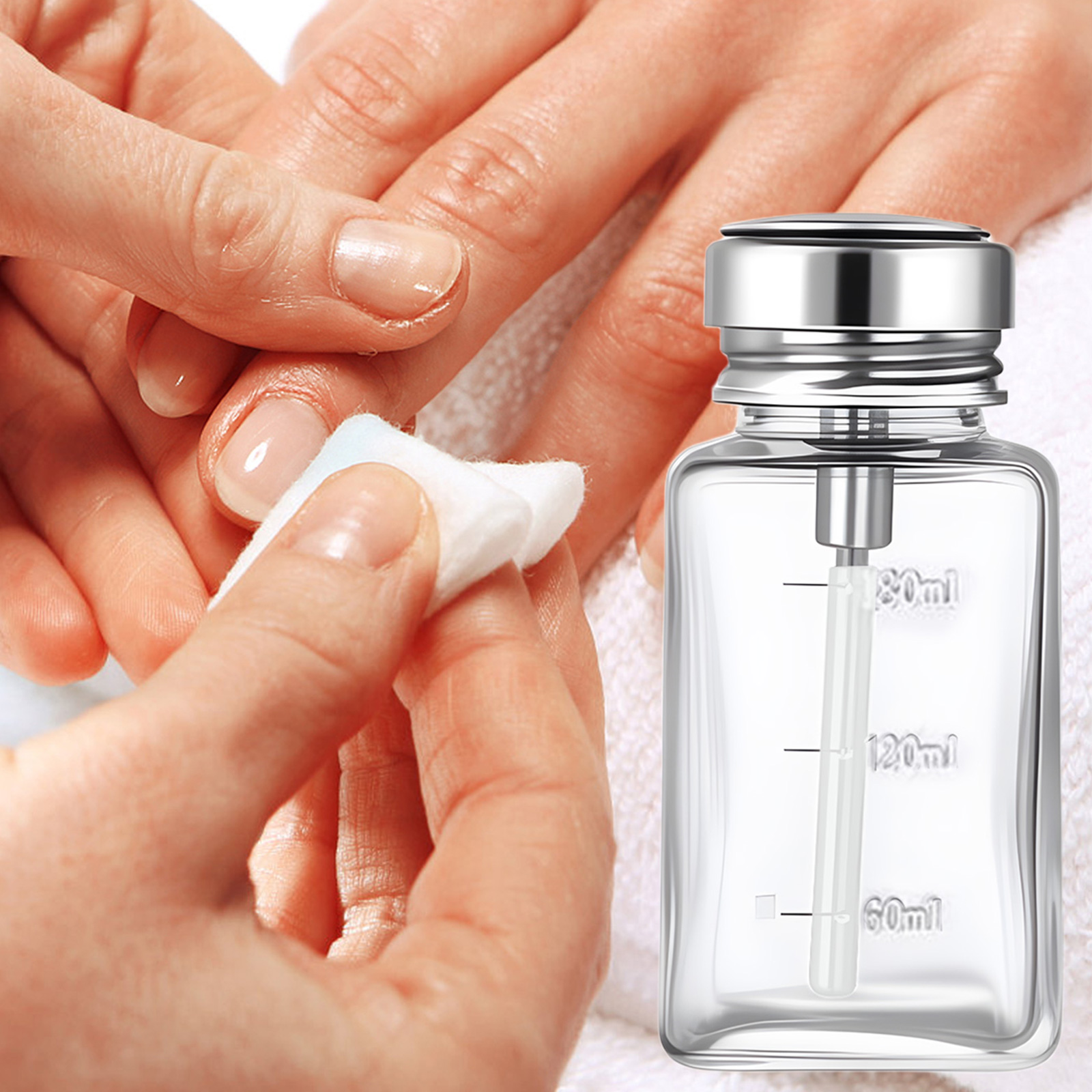 180ml Nail Glass Bottle Press  - Water Bottle Blank recension och pris