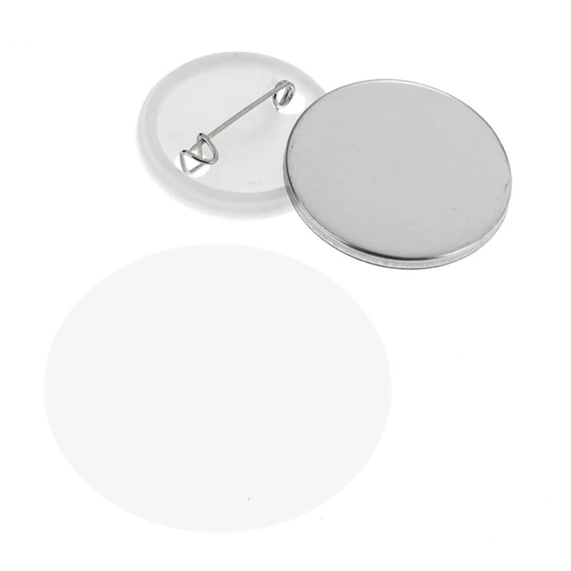 500Pcs/set Blank Badge Pinback - Button Badge Blank recension och pris