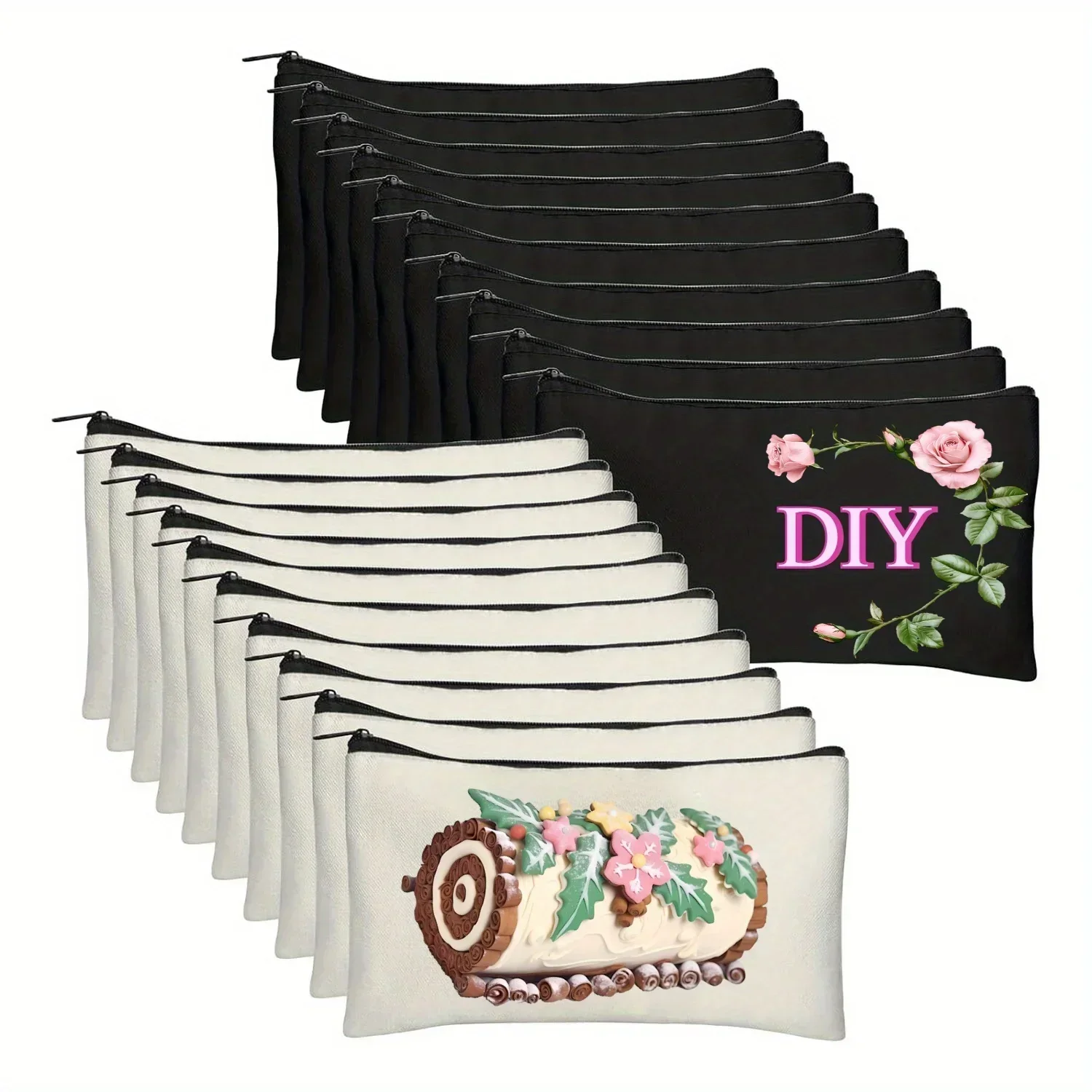 20pcs Sublimation Blank Makeup - Tote Bag Sublimation recension och pris