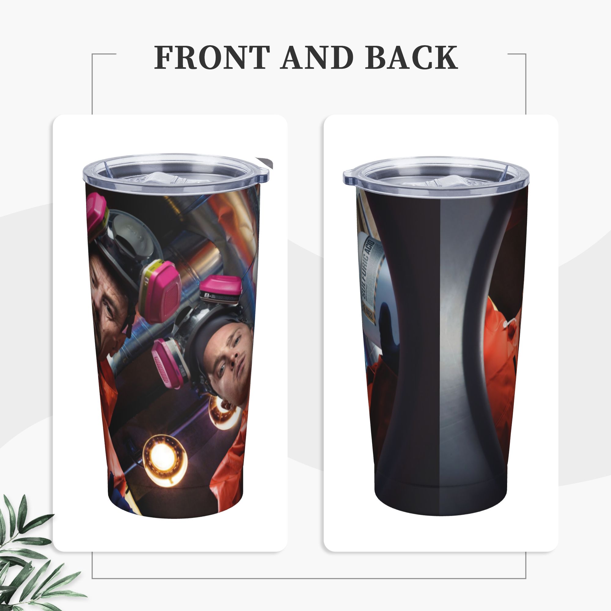 Walter White Pinkman Tumbler V - Tumbler 20Oz White recension och pris