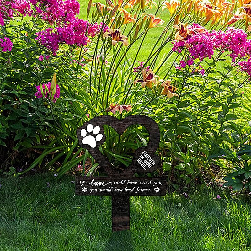 Dog Grave Marker Dog Cemetery  - Yard Sign Blank recension och pris