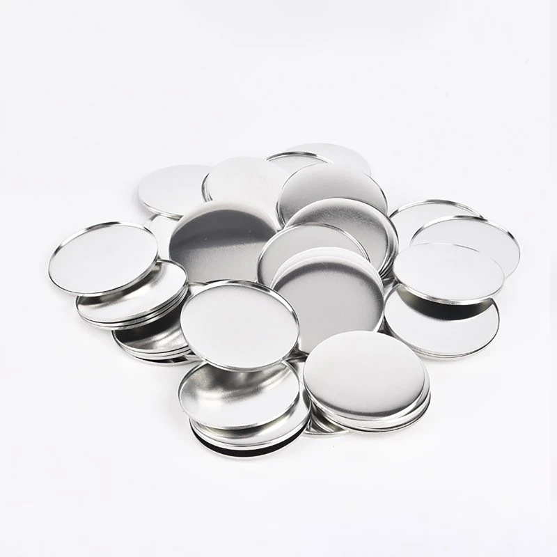 100PCS 44MM 58MM Plastic Metal - Button Badge Blank recension och pris