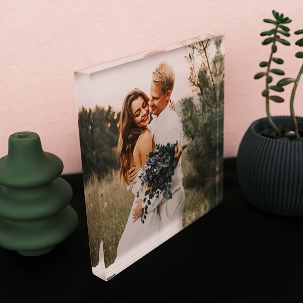 Waterproof Custom Acrylic Phot - Photo Acrylic Block recension och pris