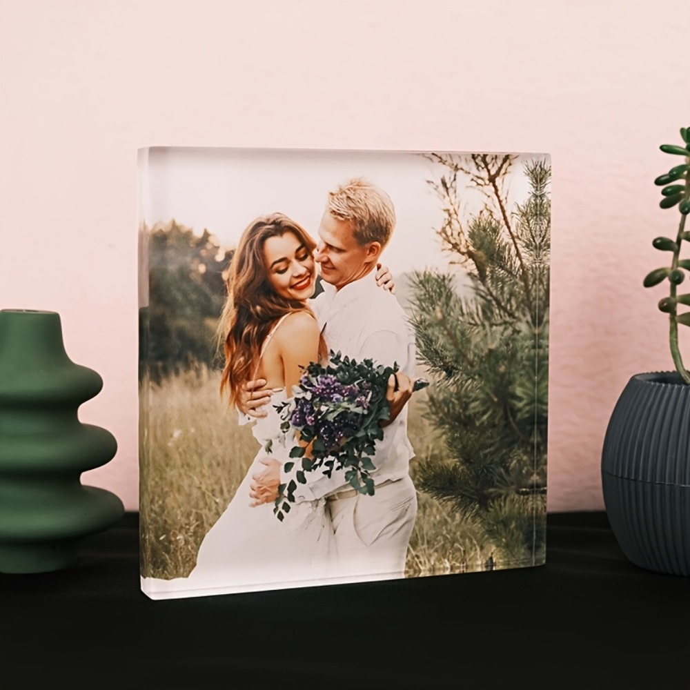 Waterproof Custom Acrylic Phot - Photo Acrylic Block recension och pris