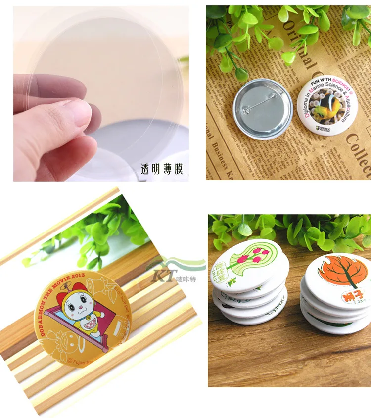 100pcs Blank Badge Pin Button  - Button Badge Blank recension och pris