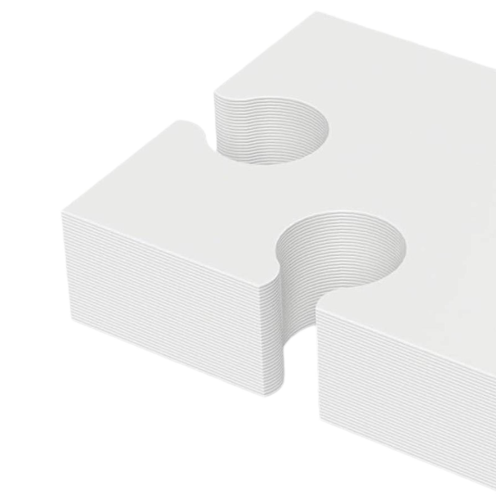DIY White Puzzle Pieces Blank  - Puzzle Blank White recension och pris