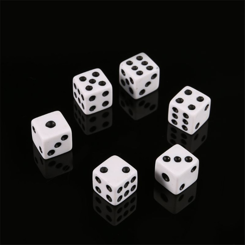 50PCS 8MM 10MM Square Point Di - Puzzle Blank White recension och pris
