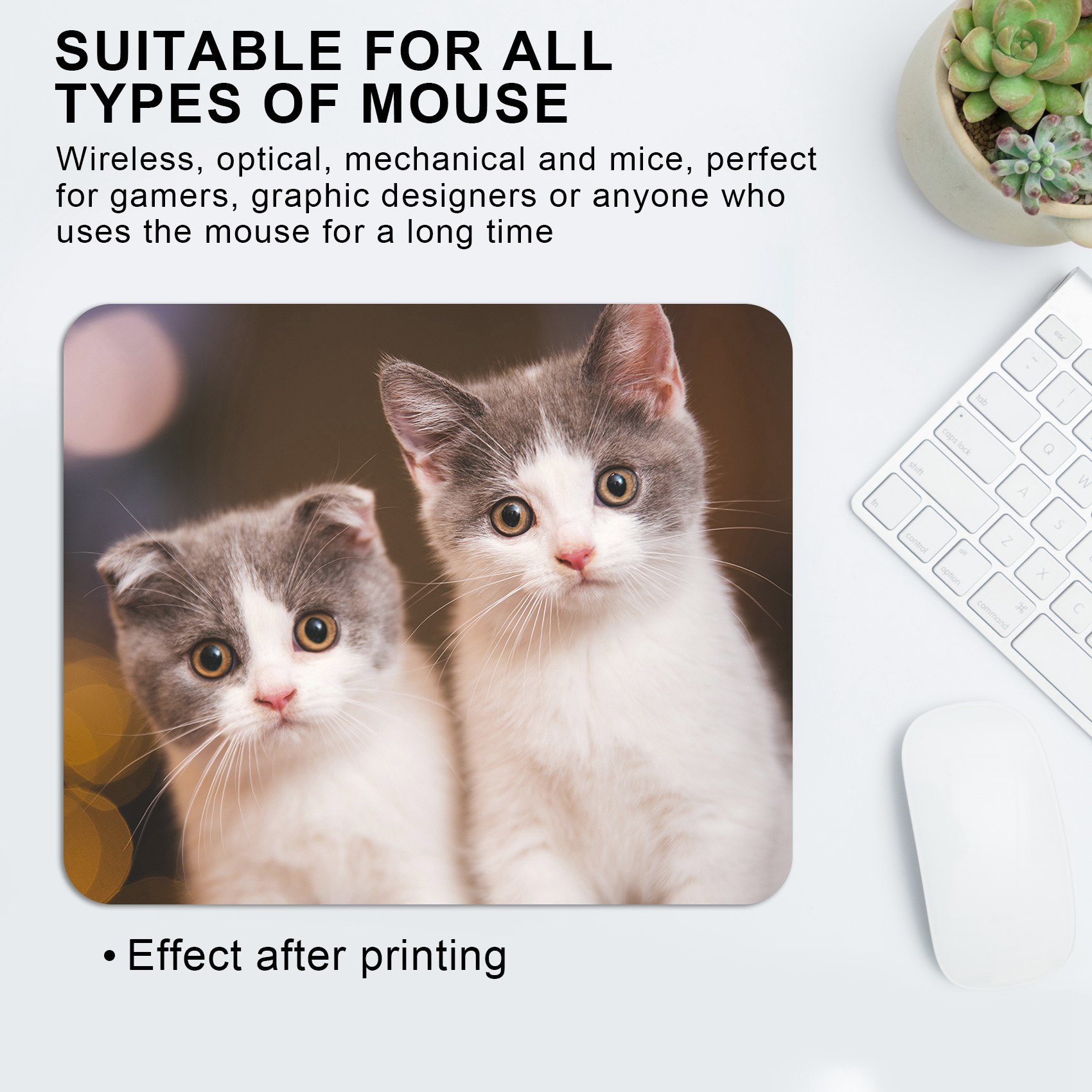 Classic-10Pcs Blank Mouse Pad  - Mouse Pad Blank Sublimation recension och pris