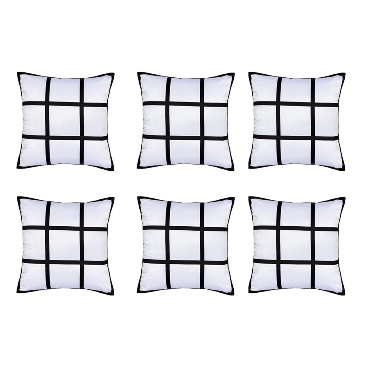 ABNH 6Pcs Sublimation Blank Pa - Pillow Cover Sublimation recension och pris