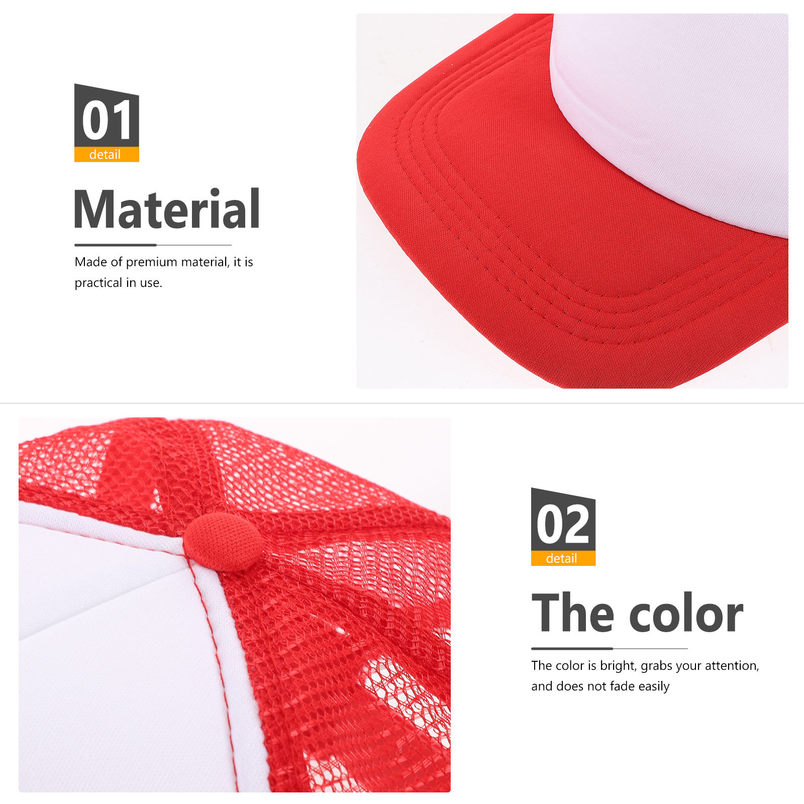 10pcs Blank Mesh Baseball Caps - Hat Sublimation Blank recension och pris