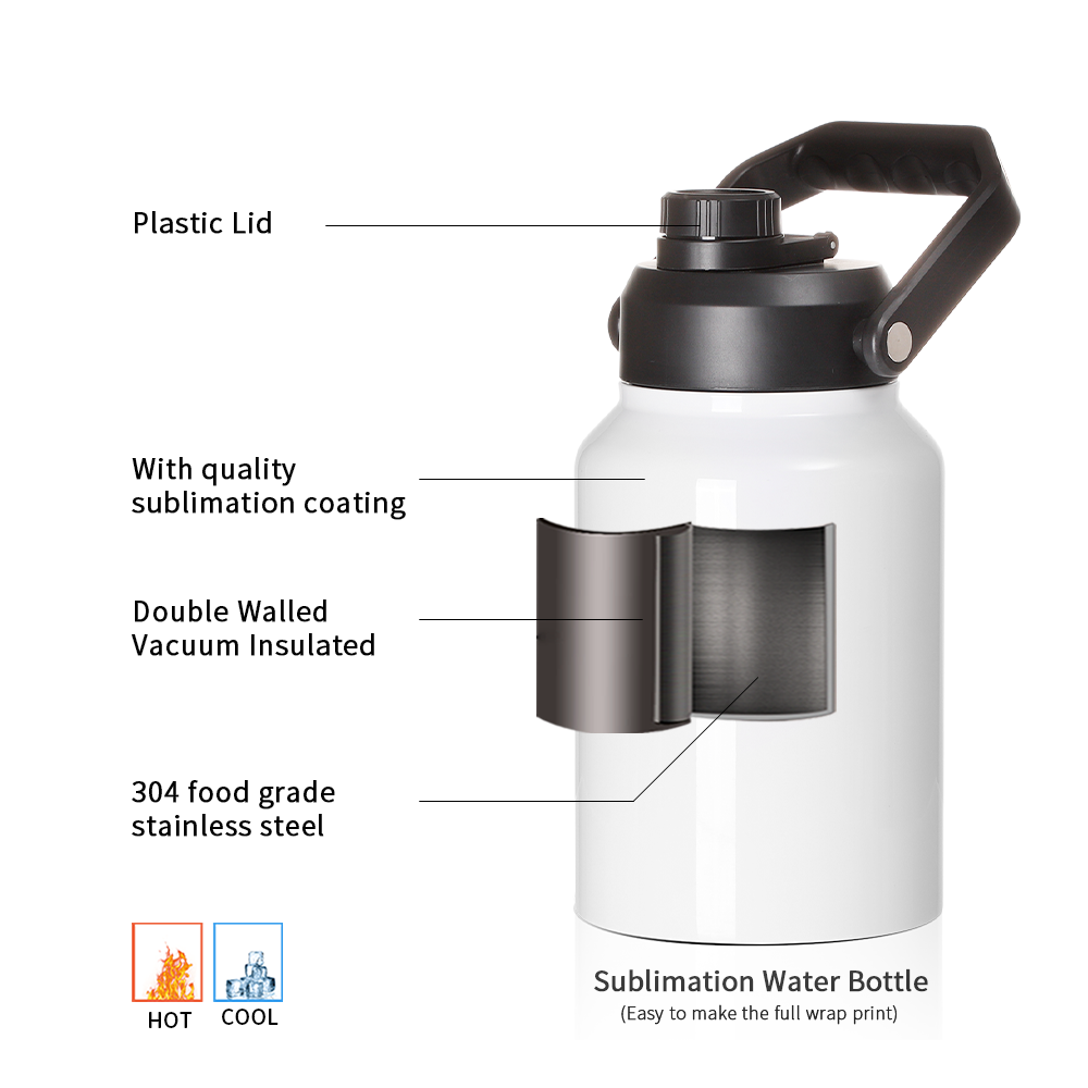 PYD Life USA Free Shipping 64  - Water Bottle Blank recension och pris
