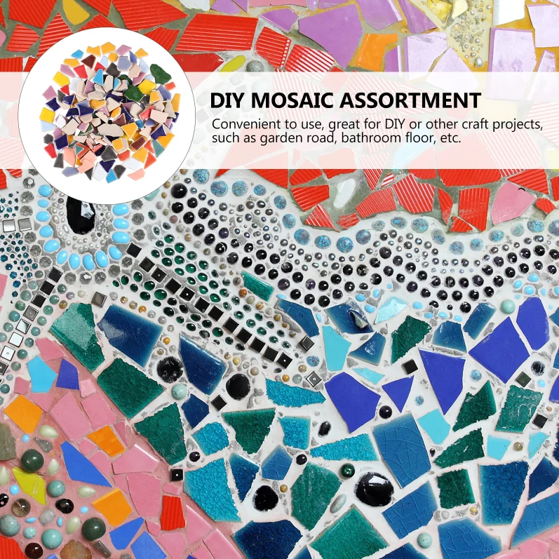 100g Porcelain Mosaic Tiles DI - Ceramic Tile Blank recension och pris