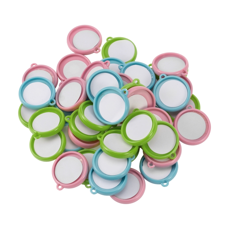 50pcs/Set 25mm 32mm 37mm Doubl - Button Badge Blank recension och pris