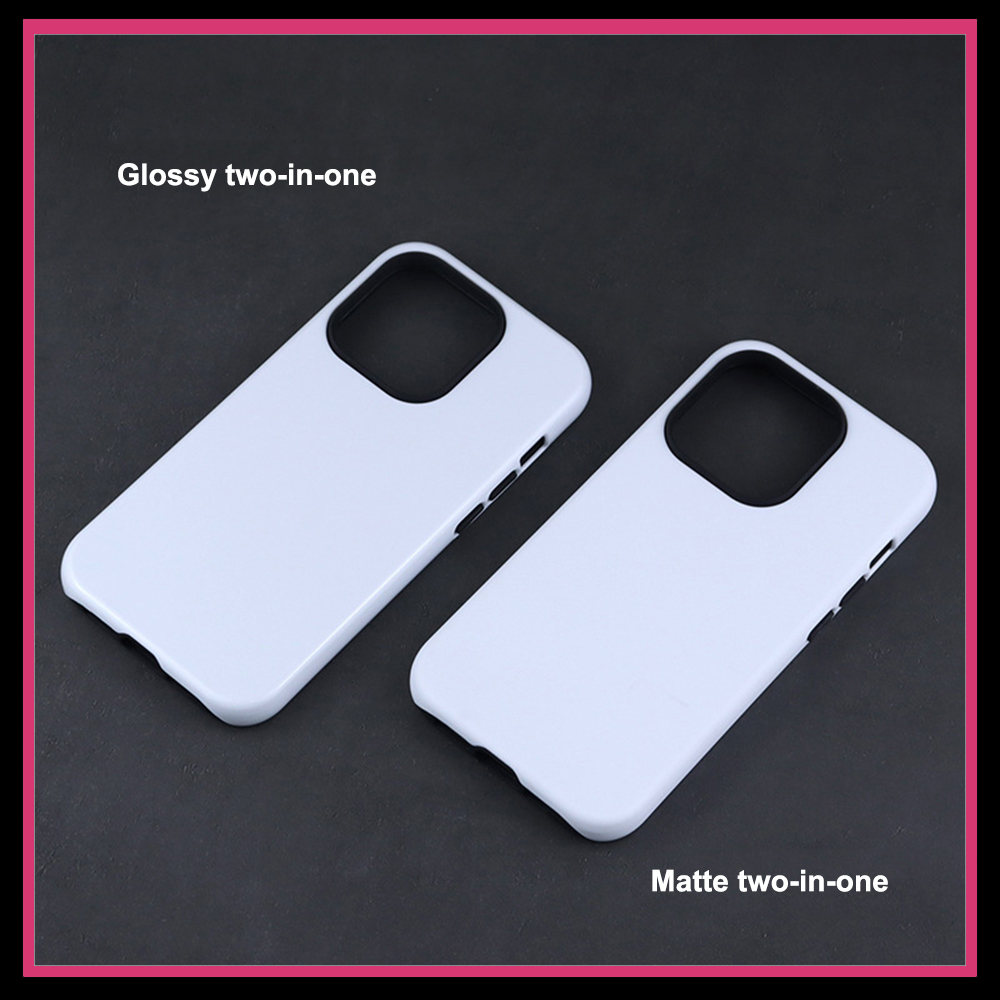 FONLYU 5PCS Sublimation 3D Bla - Phone Case Blank Print recension och pris