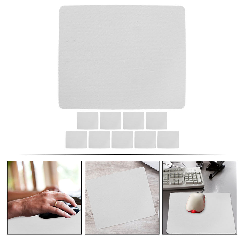 10Pcs Large Rubber Bottom Clot - Mouse Pad Blank Sublimation recension och pris