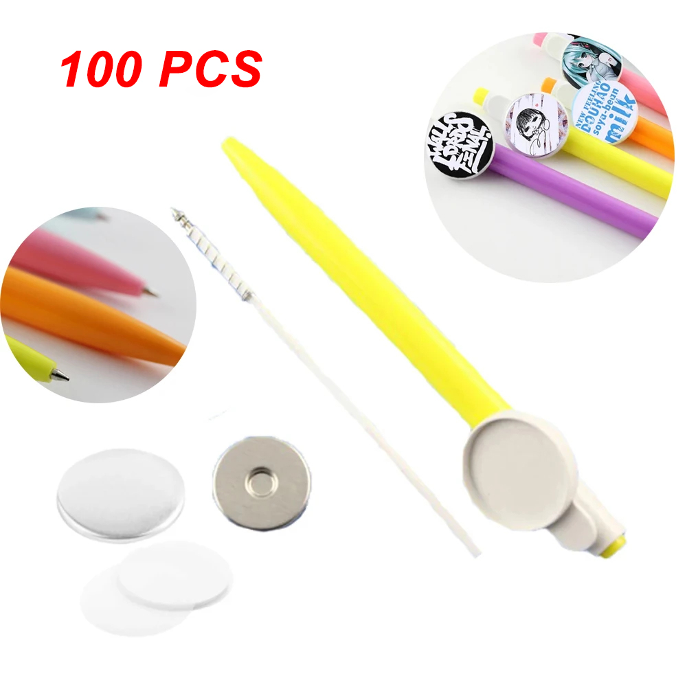 25mm Pin Badge Button Parts 10 - Button Badge Blank recension och pris