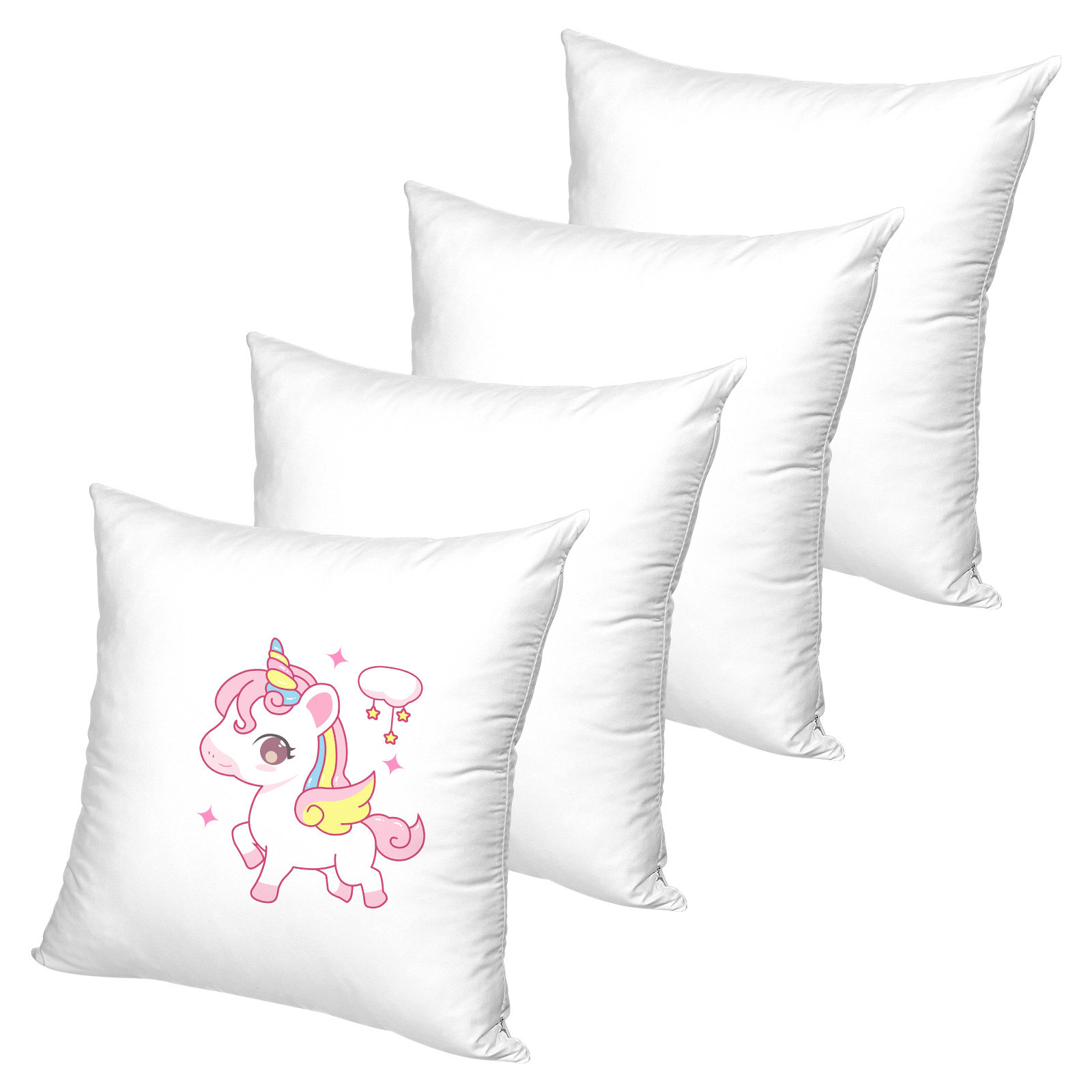 4Pcs Sublimation Pillow Cases  - Pillow Cover Sublimation recension och pris