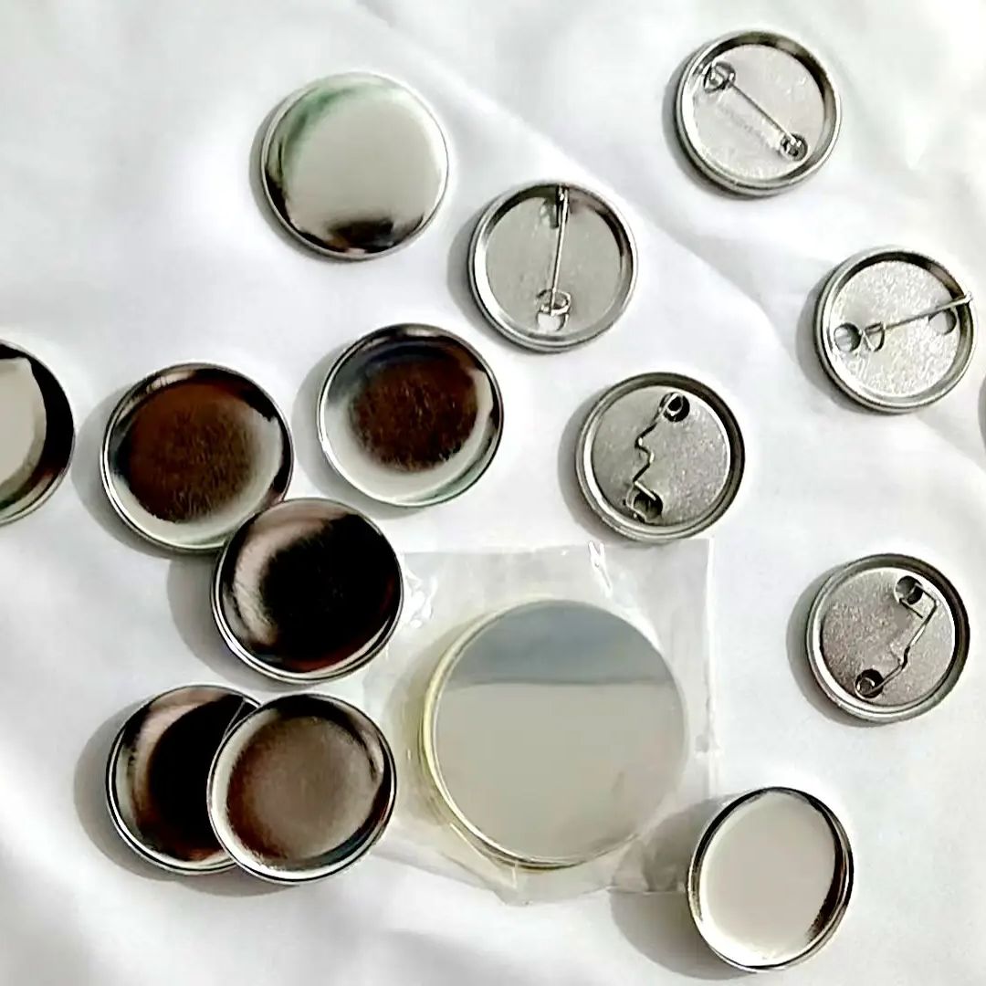 500pcs 25mm/32mm/37mm/44mm/58m - Button Badge Blank recension och pris