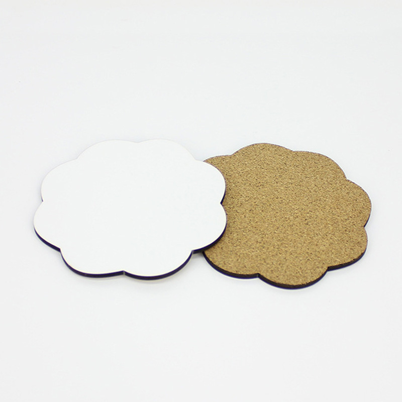100Pcs/Lot DIY Sublimation Bla - Coaster Sublimation Blank recension och pris