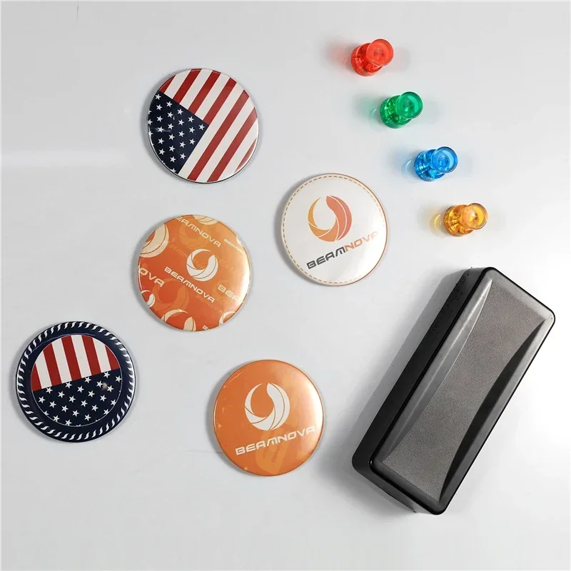 50/100PCS 25-75mm Magnet Refri - Button Badge Blank recension och pris
