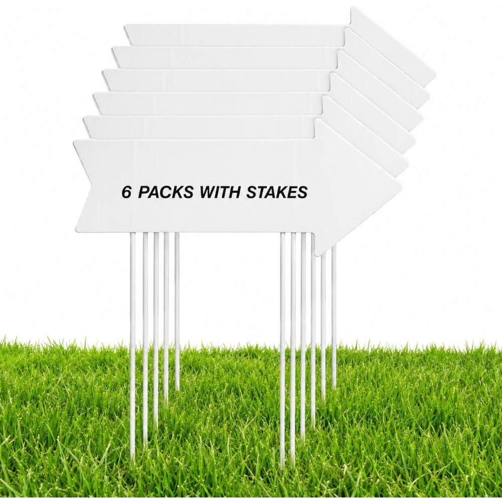 Double Sided Arrow Yard Signs  - Yard Sign Blank recension och pris