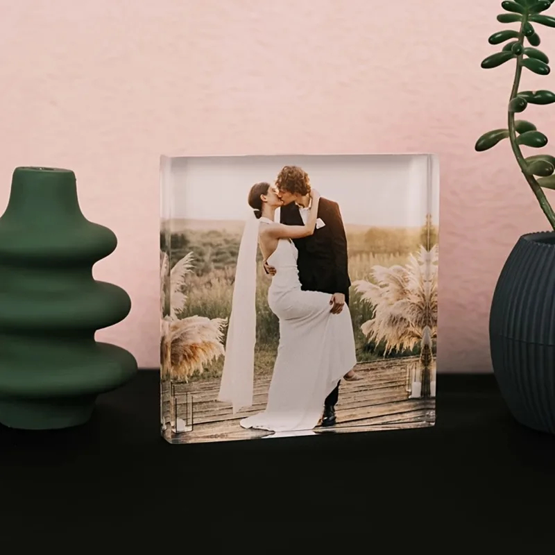 Custom Acrylic Anniversary Pho - Photo Acrylic Block recension och pris
